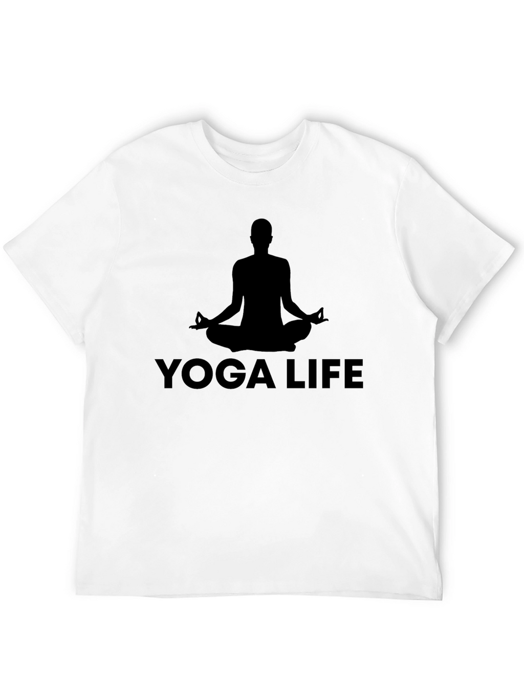 Yoga Life Meditation T-Shirt - Black