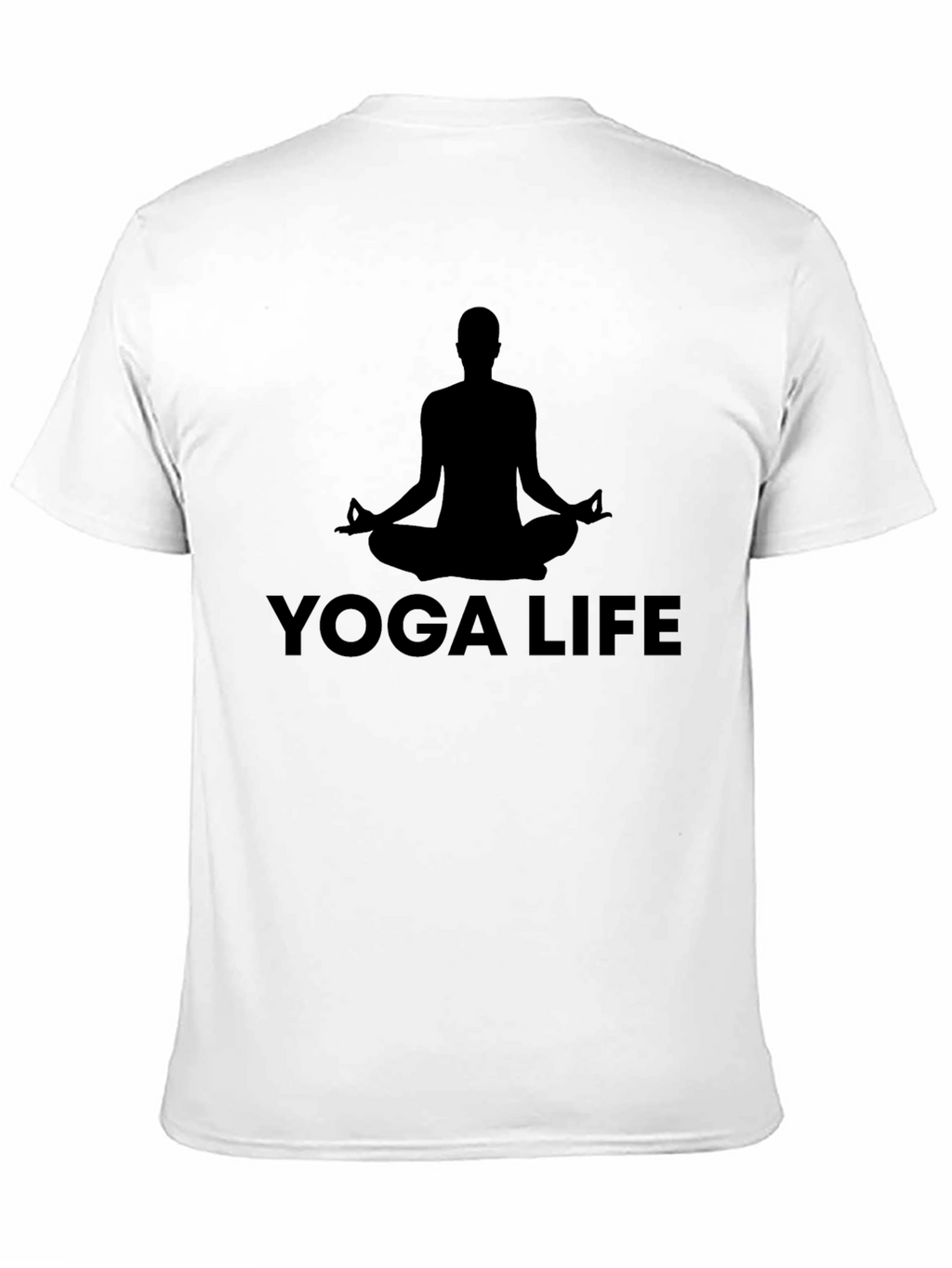 Yoga Life Meditation T-Shirt - Black