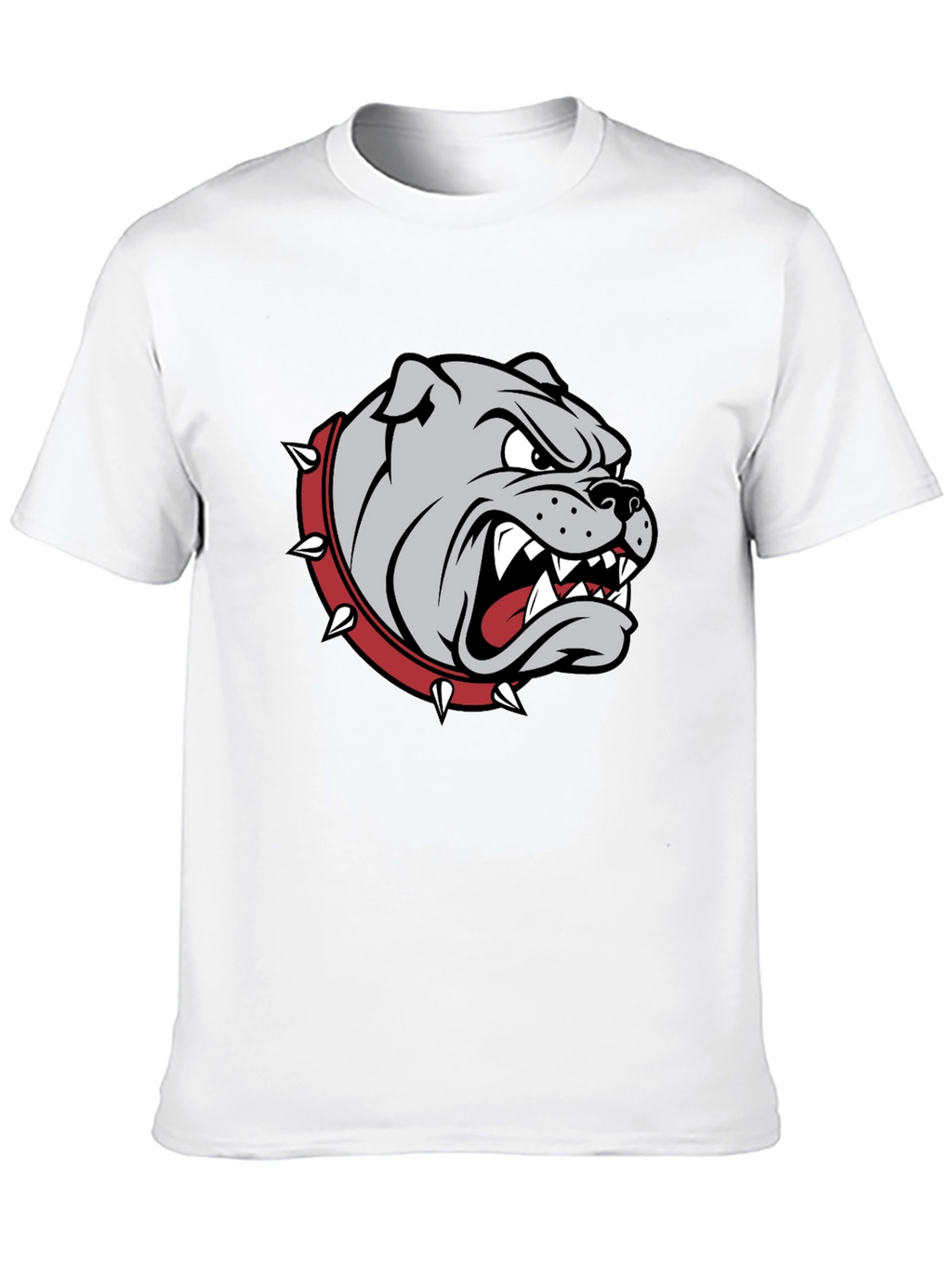 Mens Bulldog Graphic T-Shirt - Black