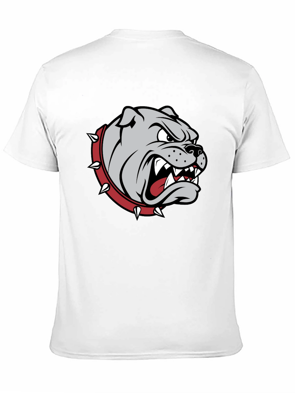 Mens Bulldog Graphic T-Shirt - Black