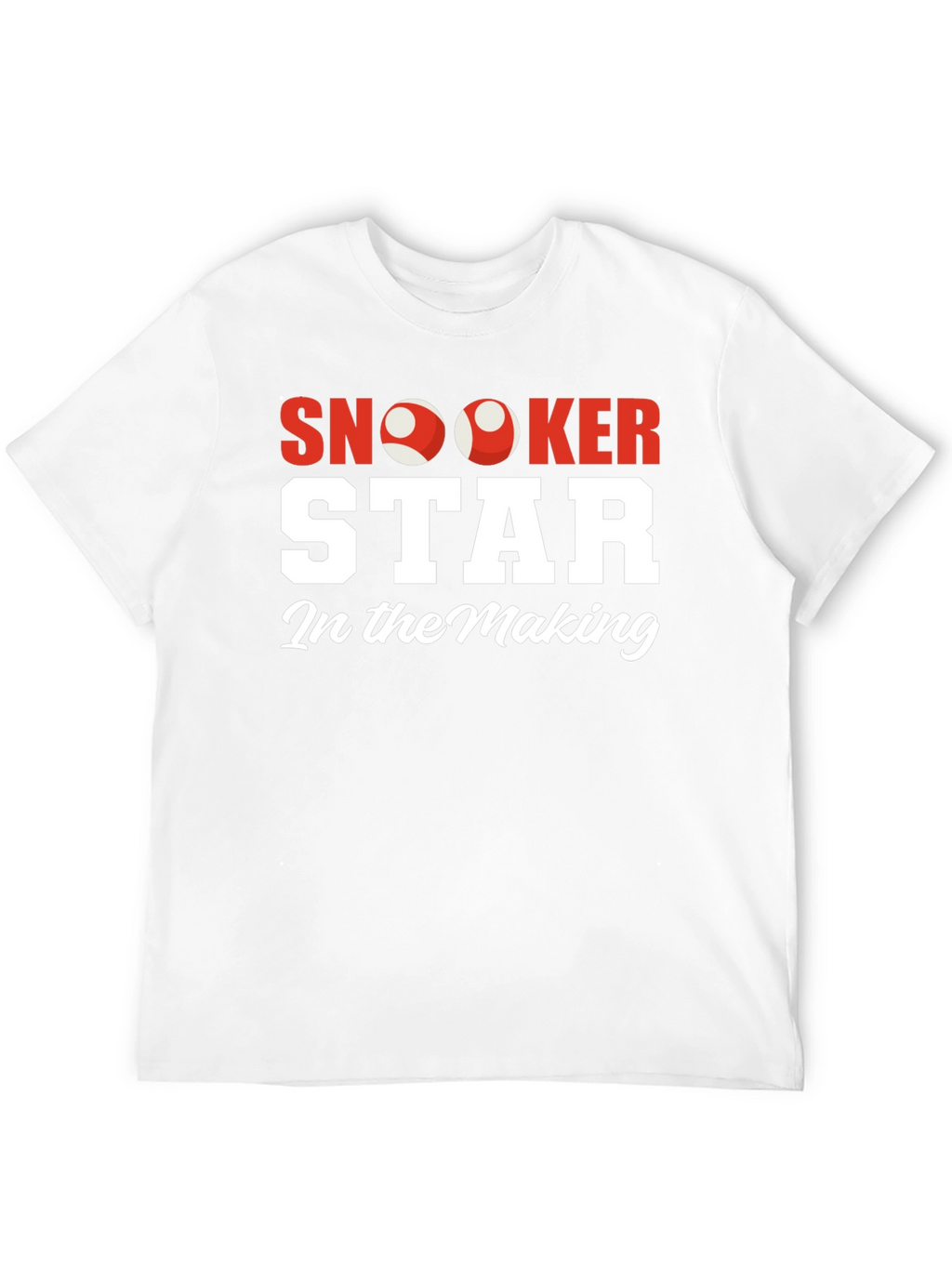 Snooker Star In The Making Black T-Shirt