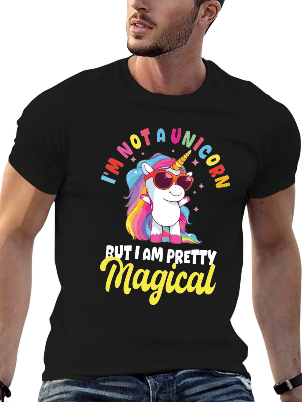 Unicorn Magical Graphic T-Shirt