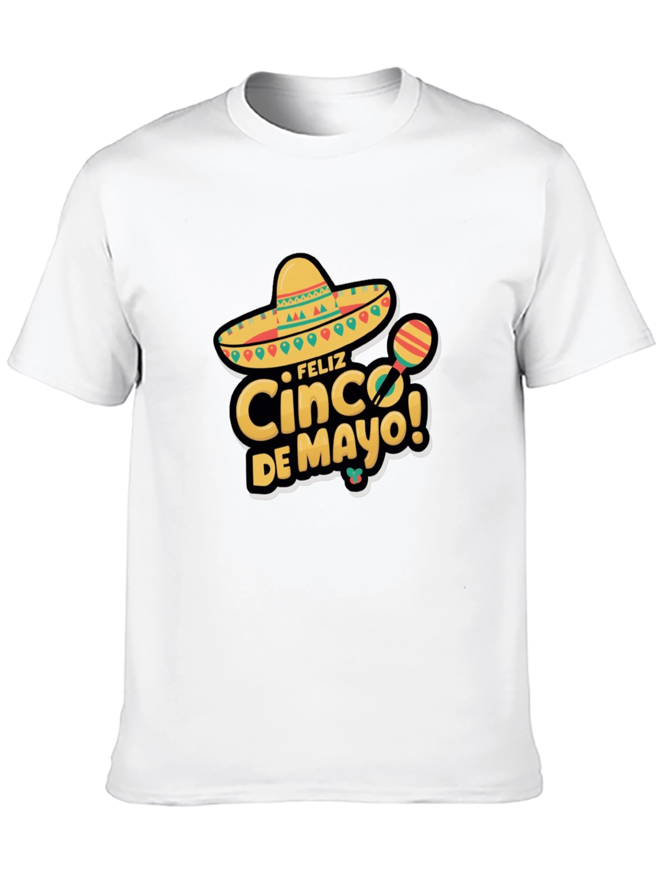 Feliz Cinco de Mayo Black T-Shirt
