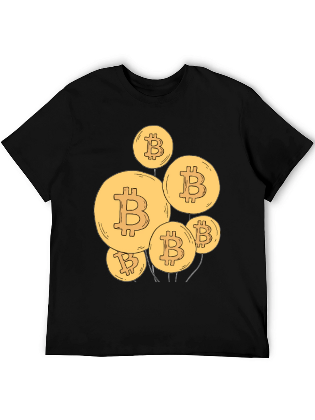 Bitcoin Balloon T-Shirt - Crypto Currency Tee