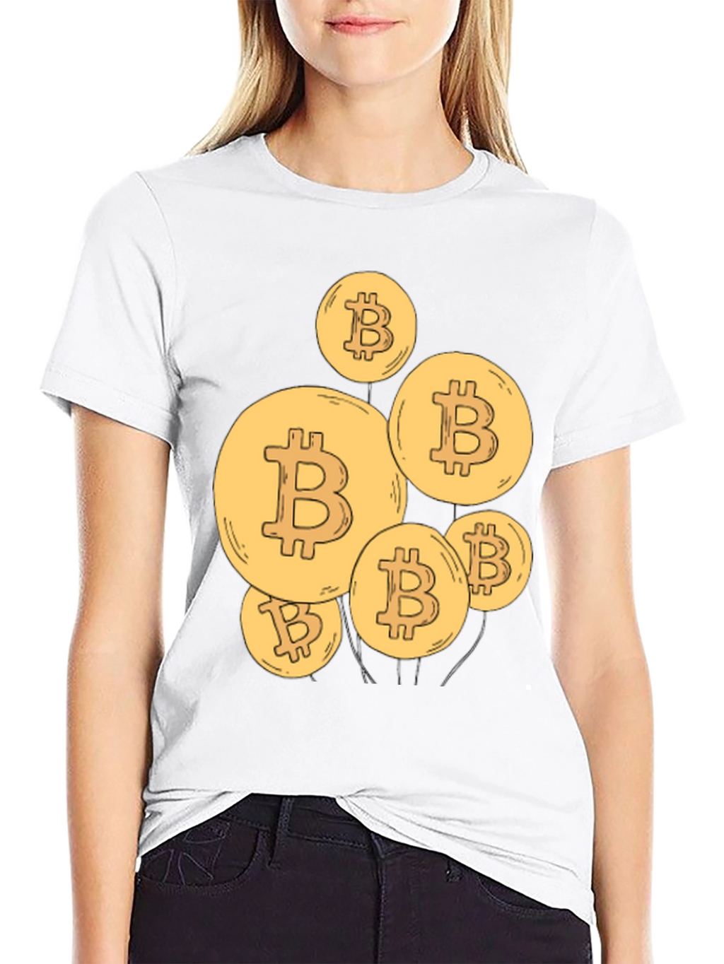 Bitcoin Balloon T-Shirt - Crypto Currency Tee