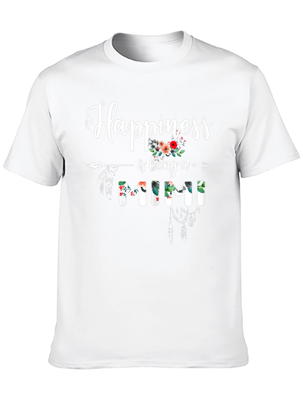 Happiness is being a Mimi Black T-Shirt