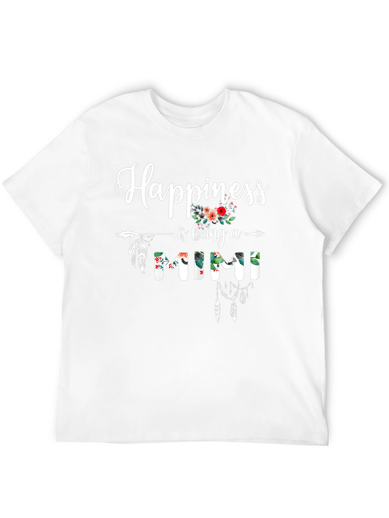 Happiness is being a Mimi Black T-Shirt