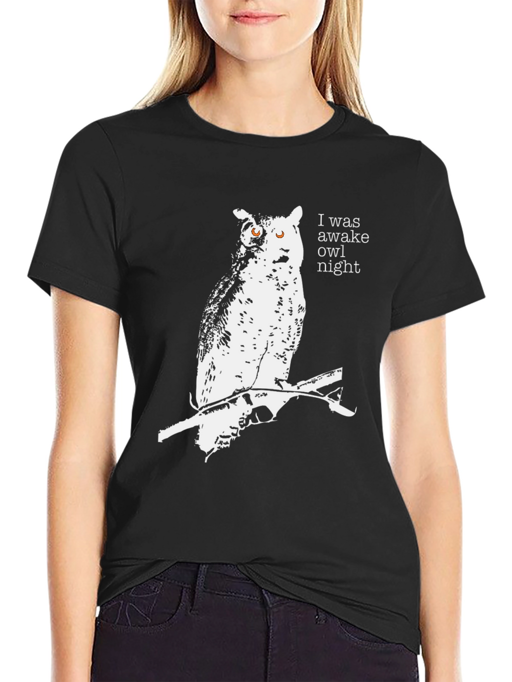 Owl Night T-Shirt - Unique Graphic Tee