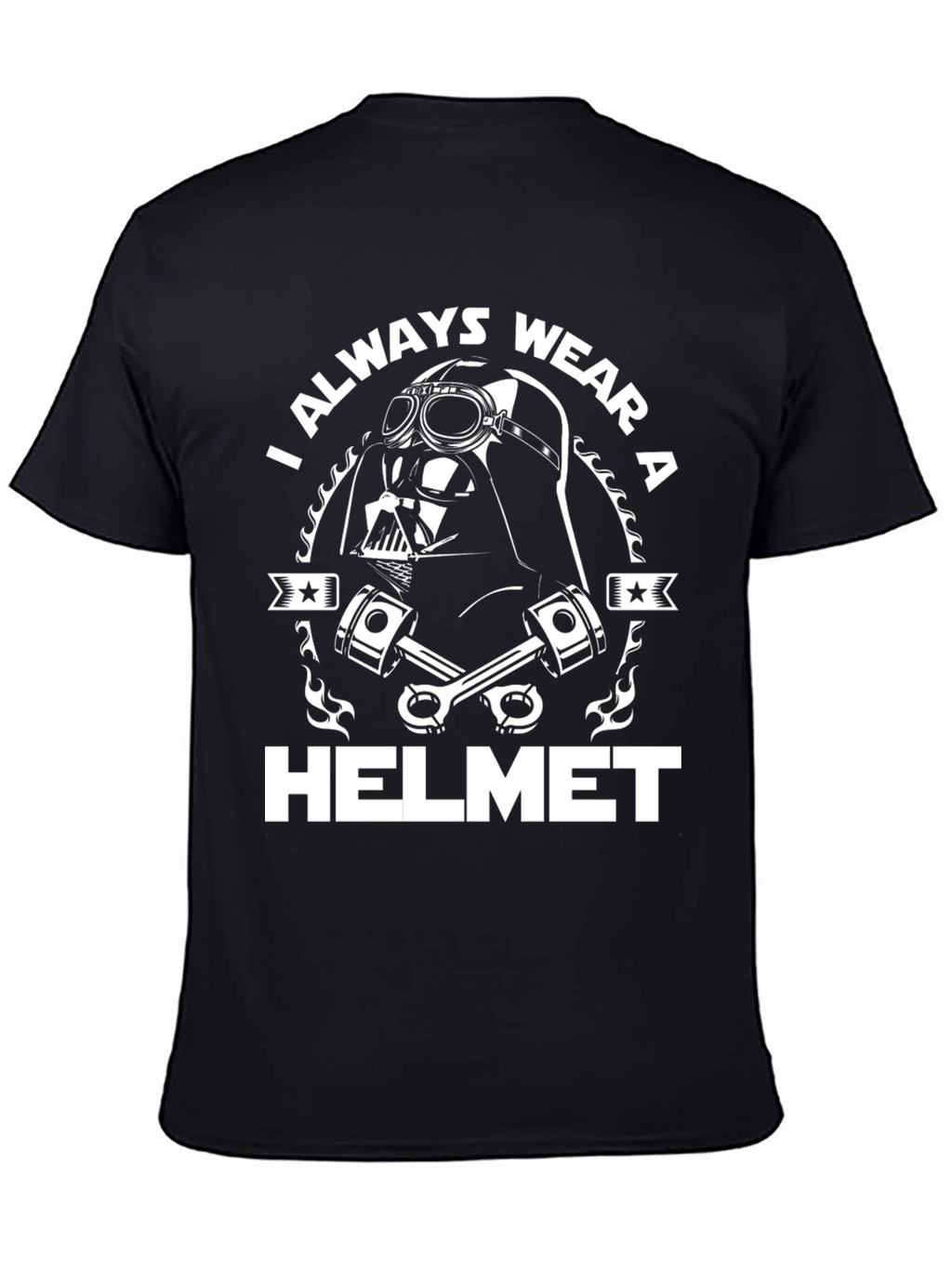 Darth Vader Helmet Graphic T-Shirt