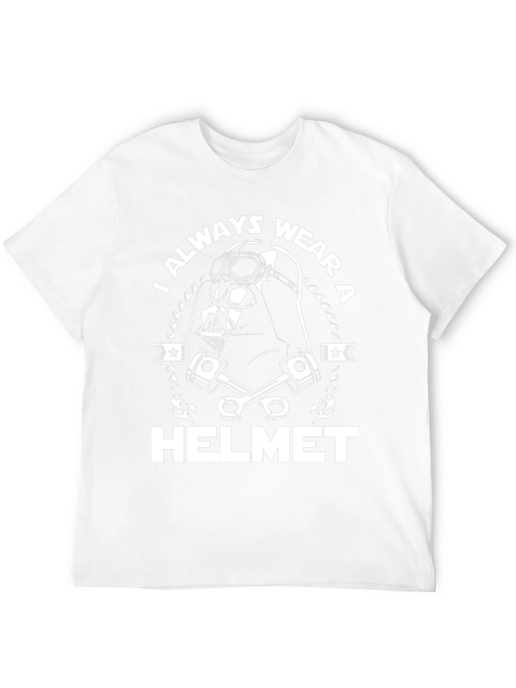 Darth Vader Helmet Graphic T-Shirt
