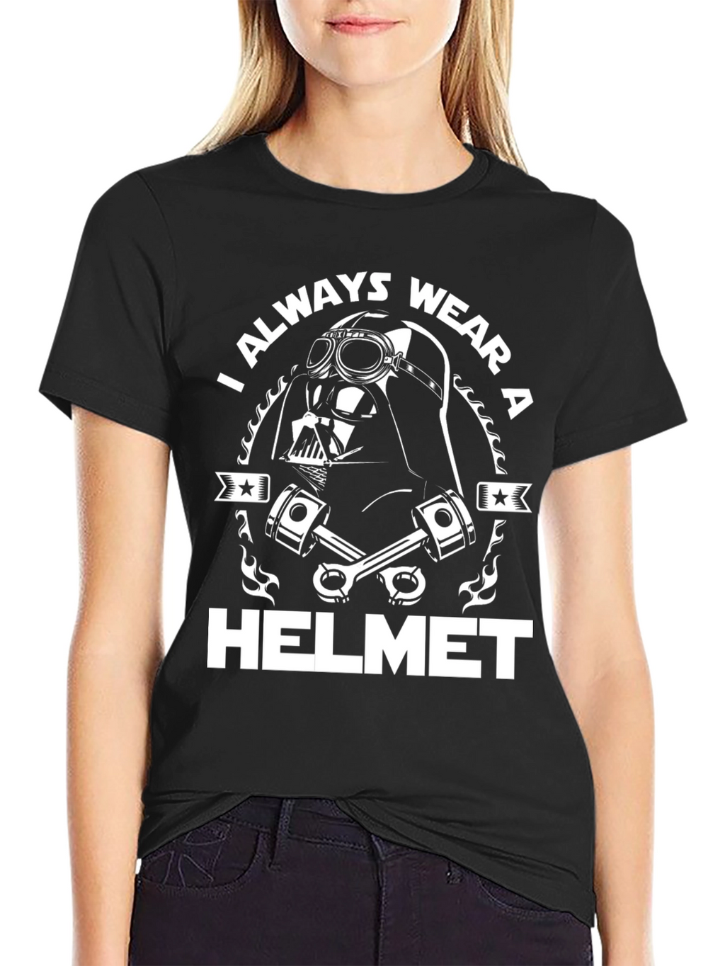 Darth Vader Helmet Graphic T-Shirt