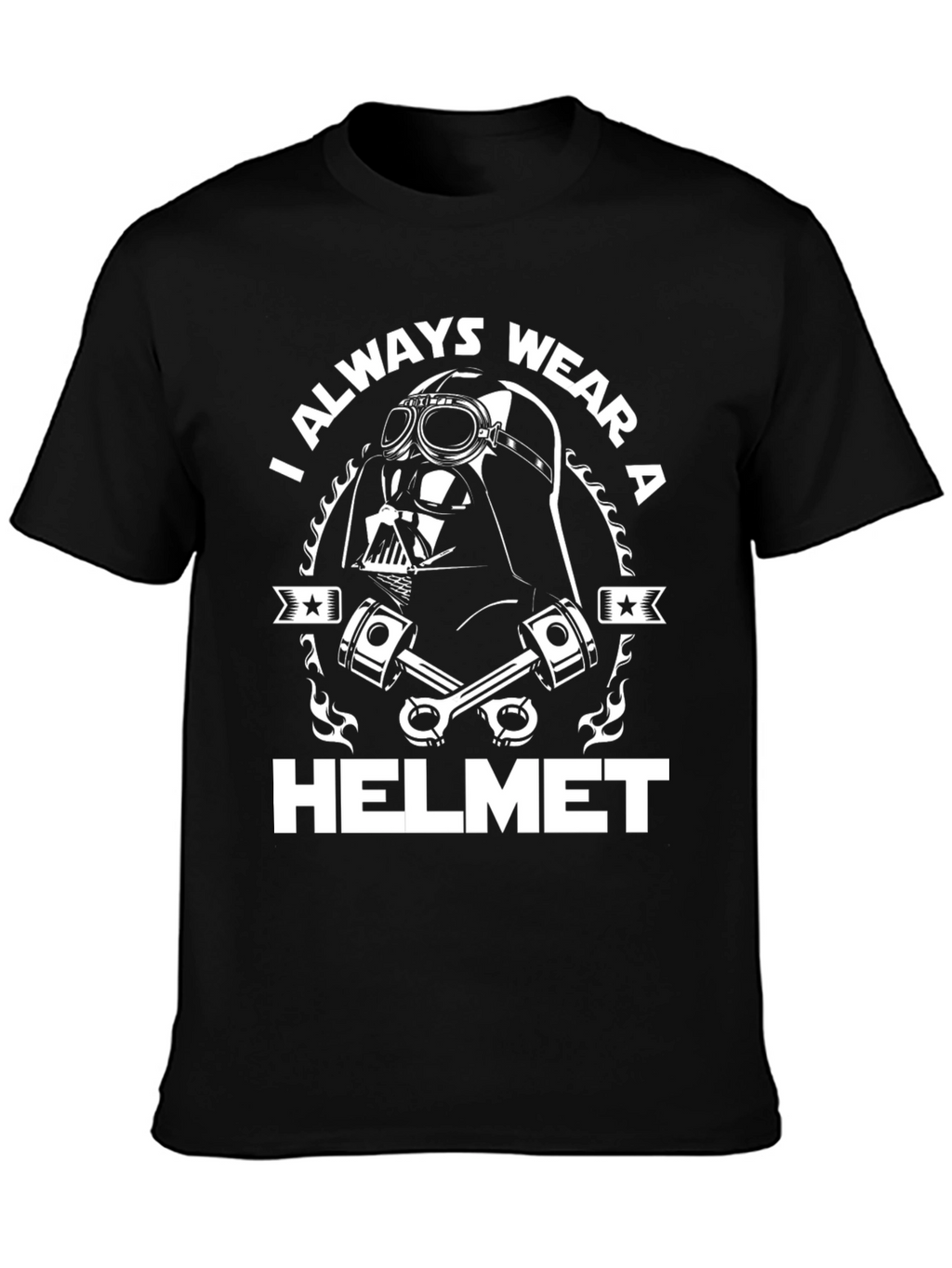 Darth Vader Helmet Graphic T-Shirt
