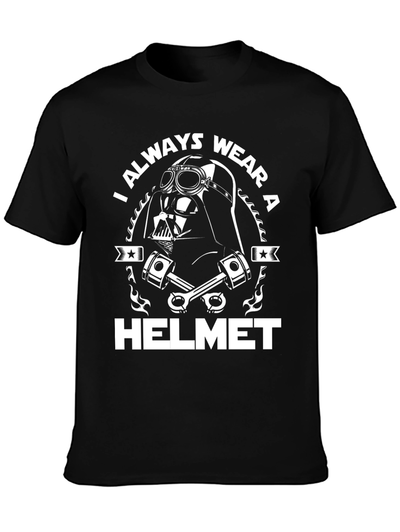 Darth Vader Helmet Graphic T-Shirt