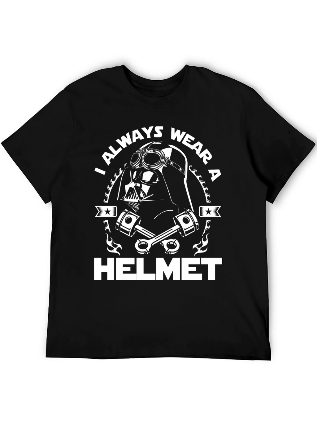 Darth Vader Helmet Graphic T-Shirt