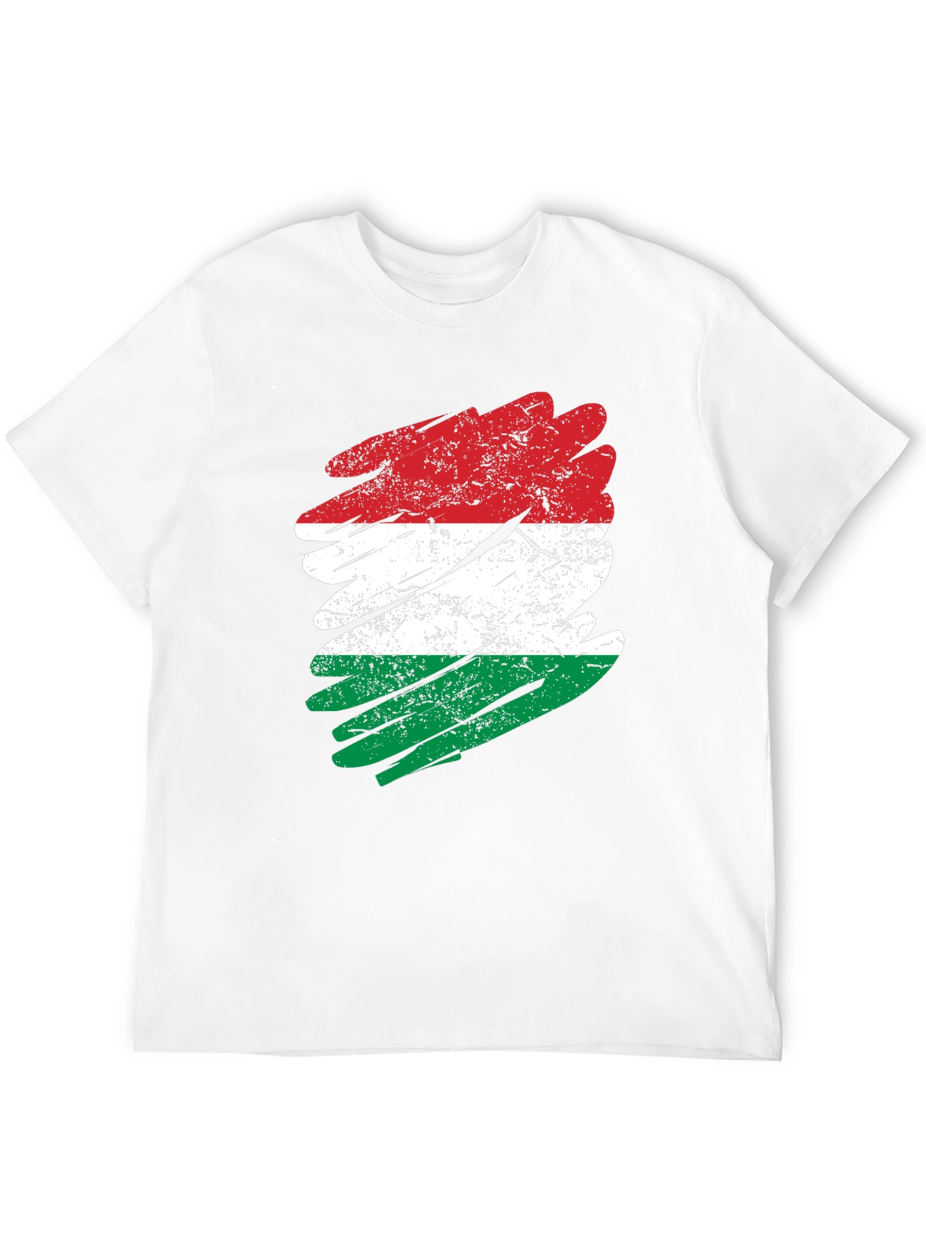 Hungary Flag Brushstroke T-Shirt