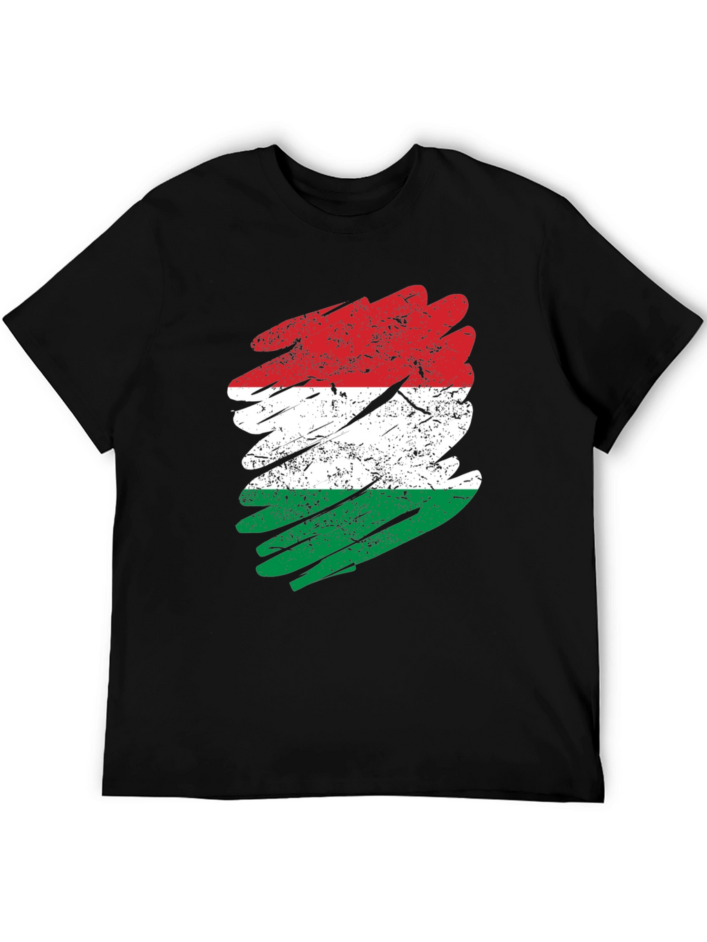 Hungary Flag Brushstroke T-Shirt