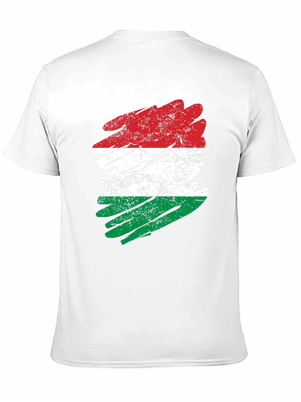 Hungary Flag Brushstroke T-Shirt