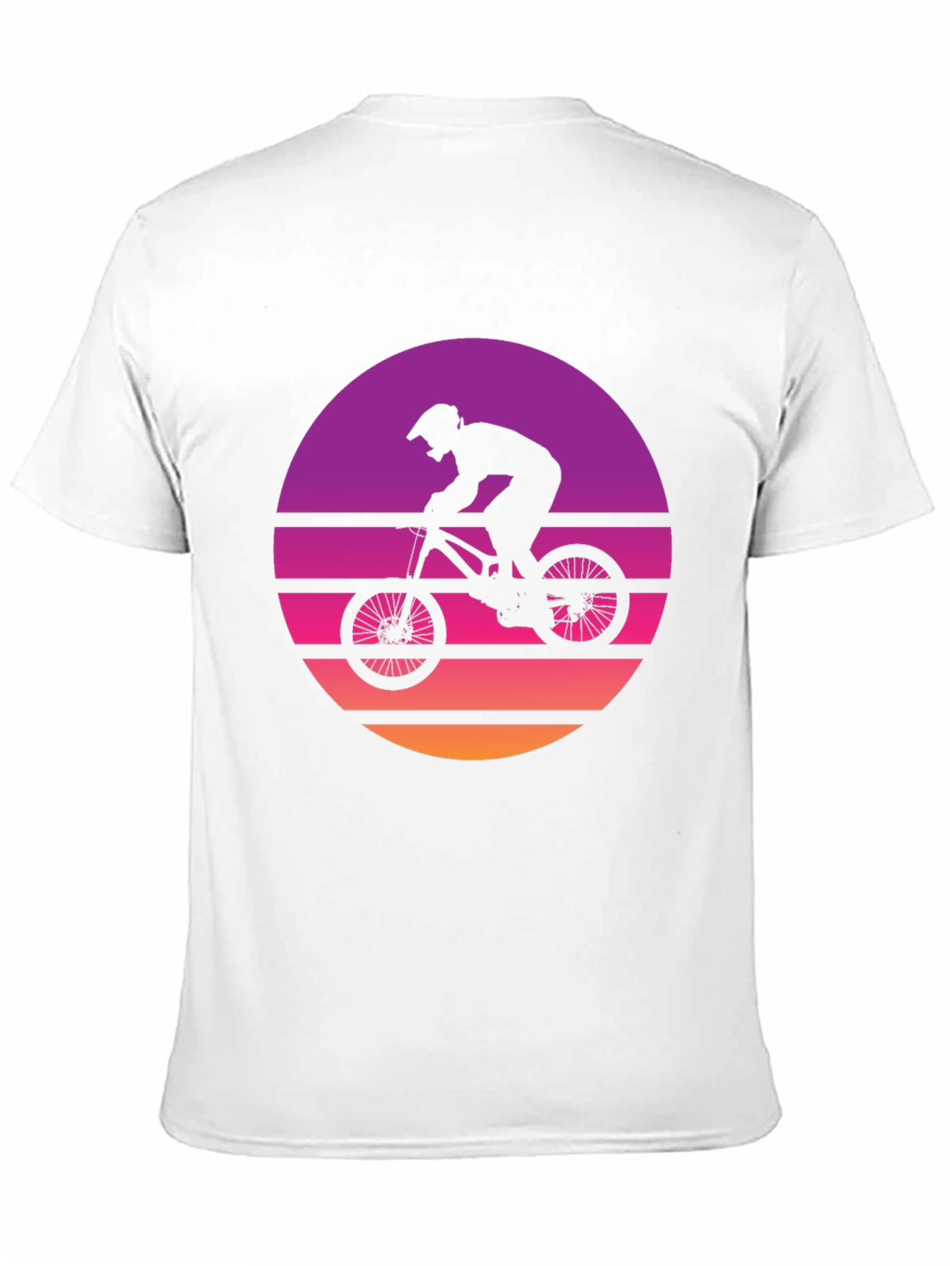 Retro Mountain Biker Graphic Tee