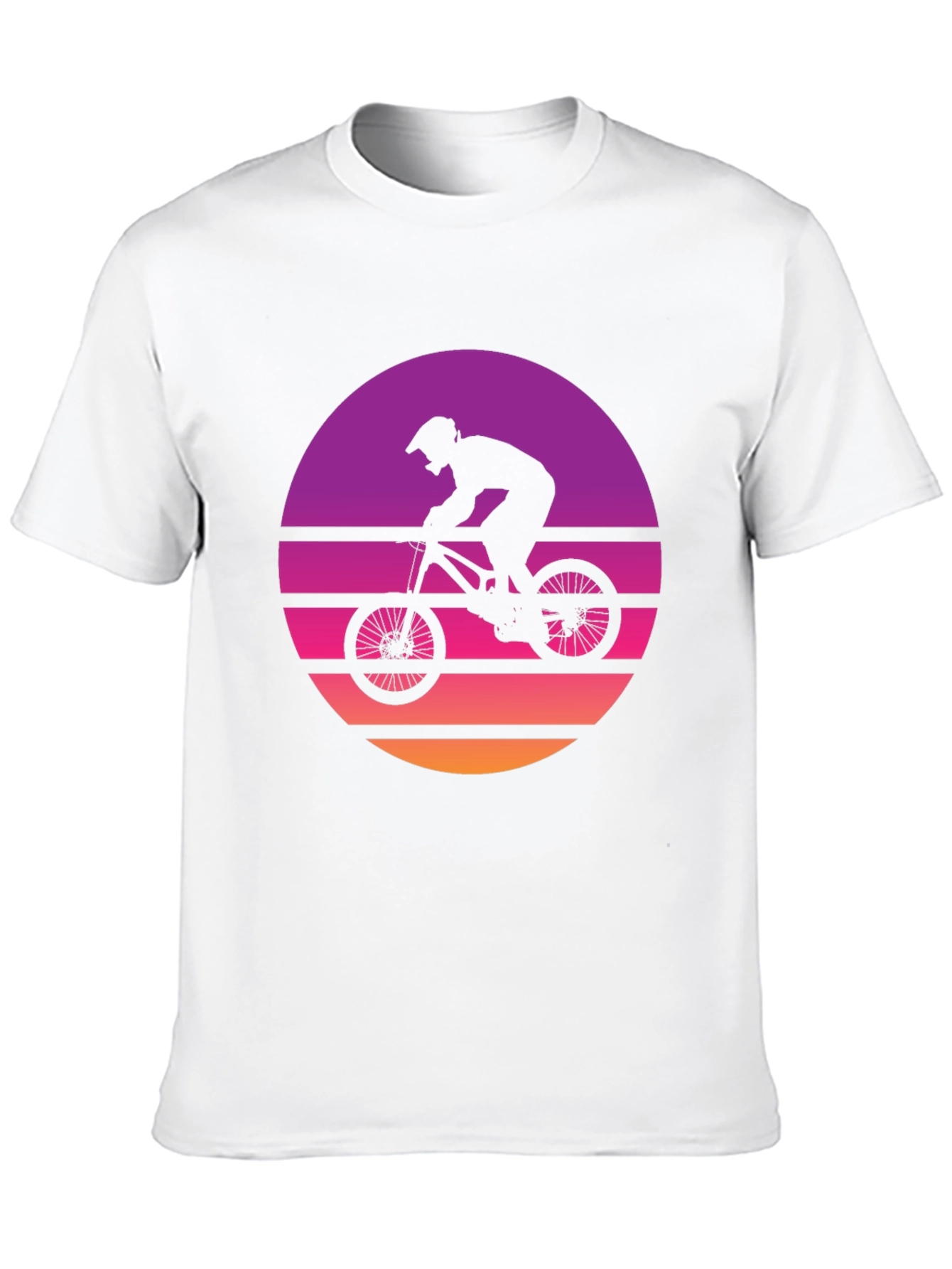 Retro Mountain Biker Graphic Tee