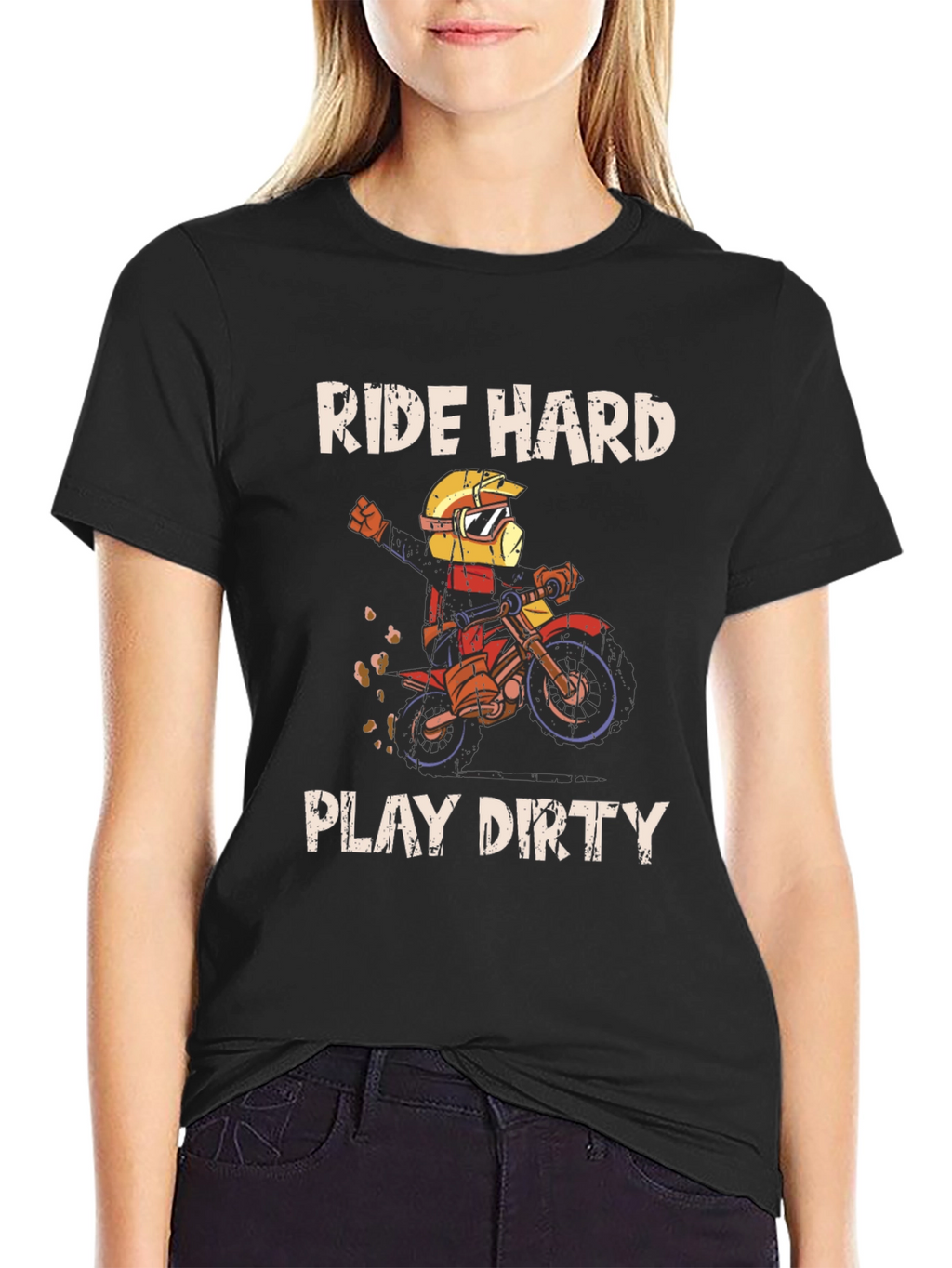 Ride Hard Play Dirty Graphic Tee