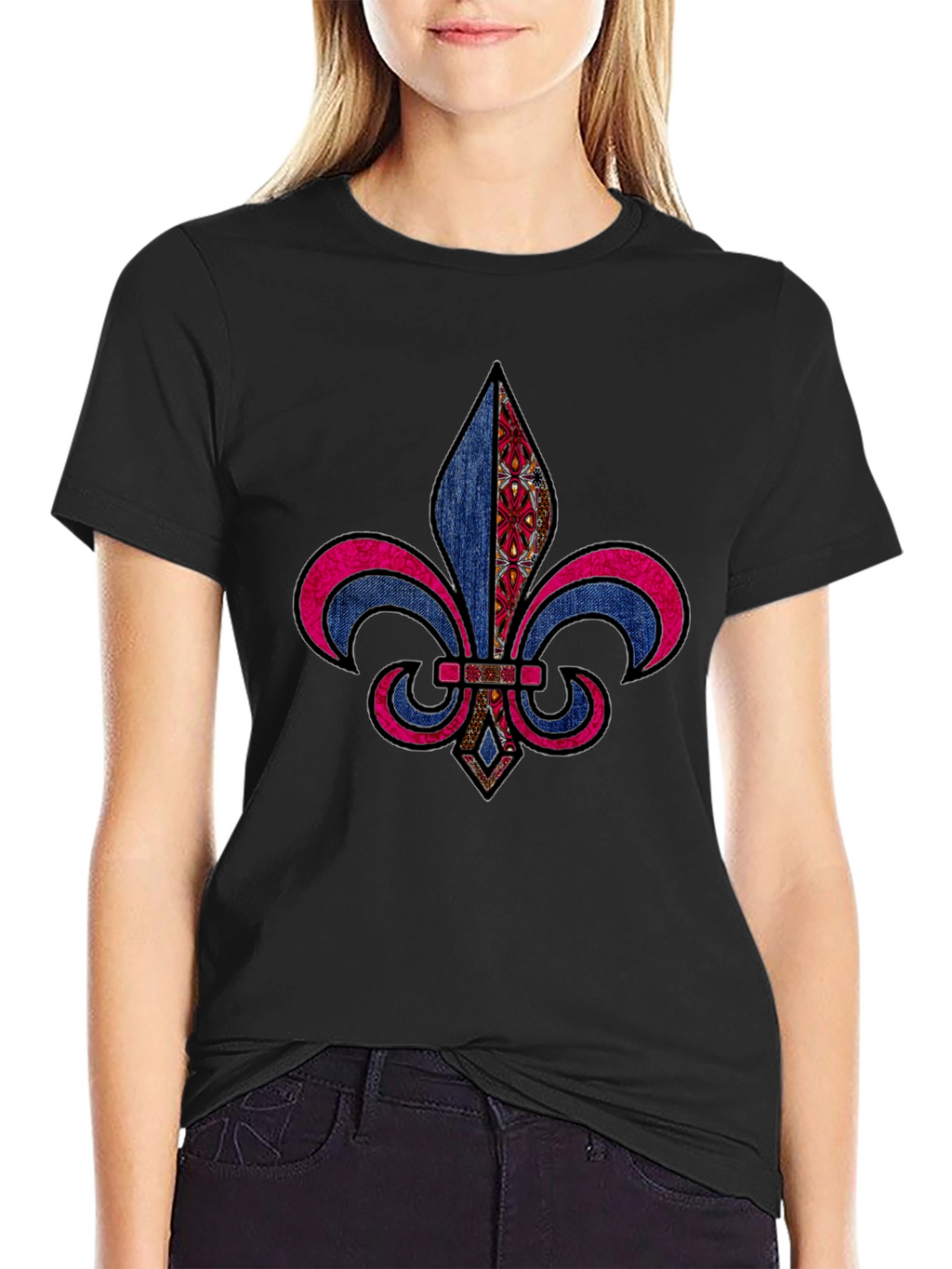 Fleur-de-lis Graphic Tee - Stylish & Unique