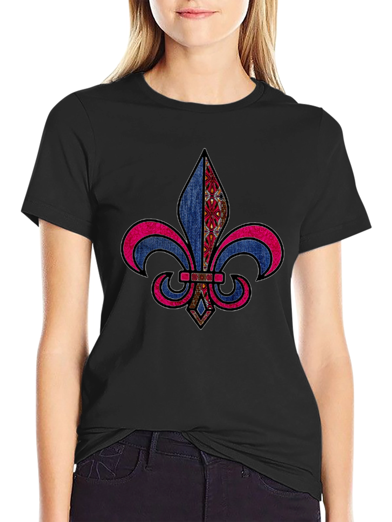 Fleur-de-lis Graphic Tee - Stylish & Unique