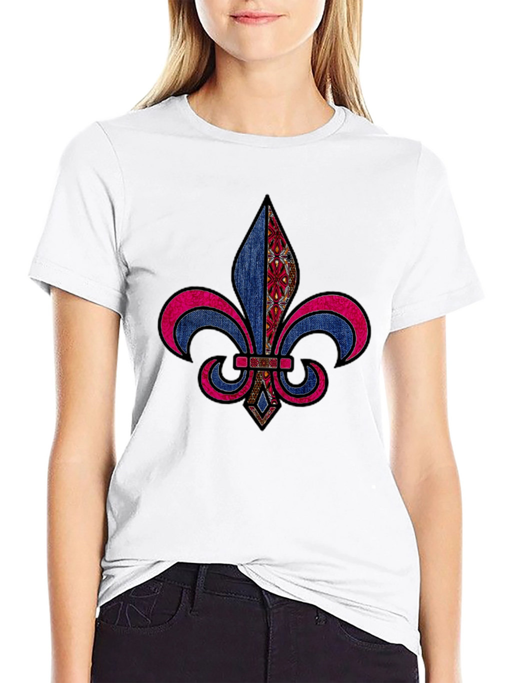 Fleur-de-lis Graphic Tee - Stylish & Unique