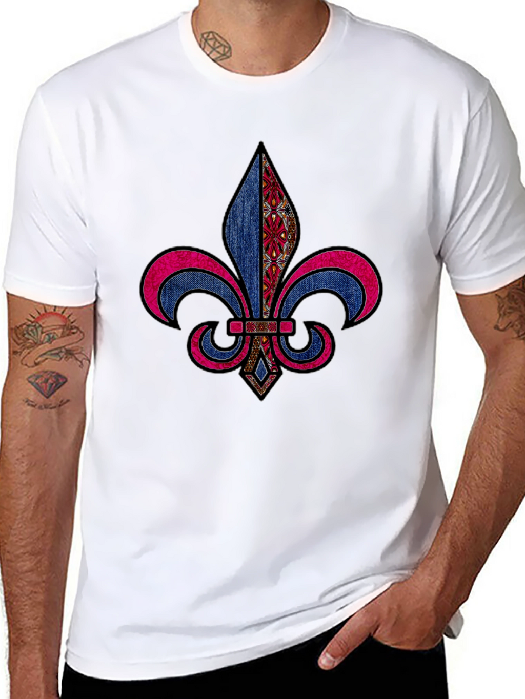 Fleur-de-lis Graphic Tee - Stylish & Unique