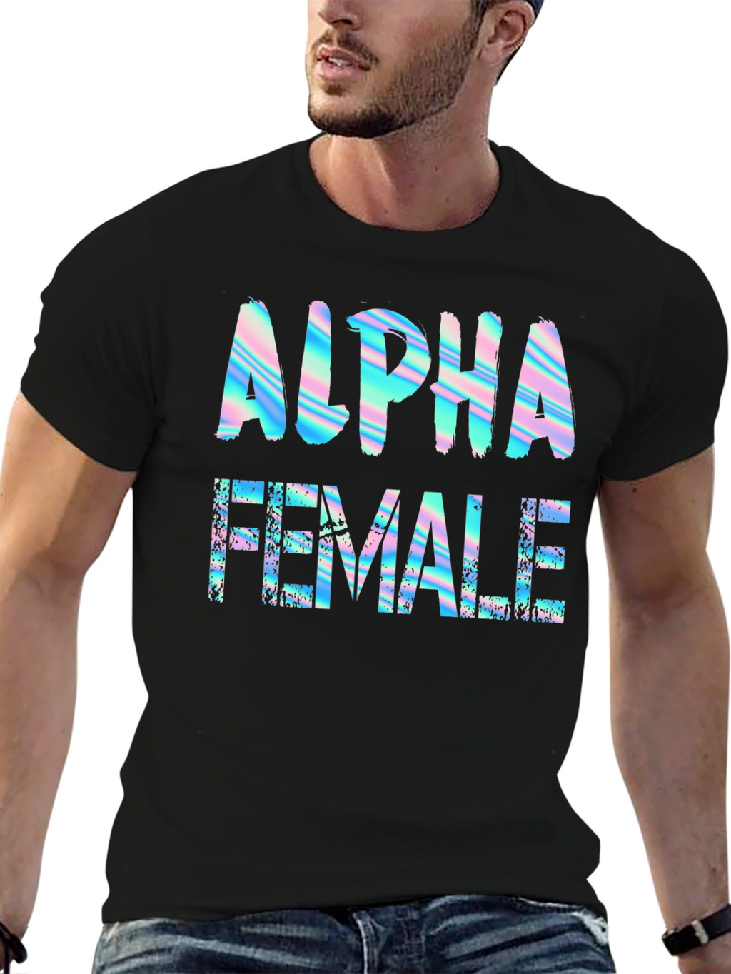 Alpha Female Graphic Print T-Shirt
