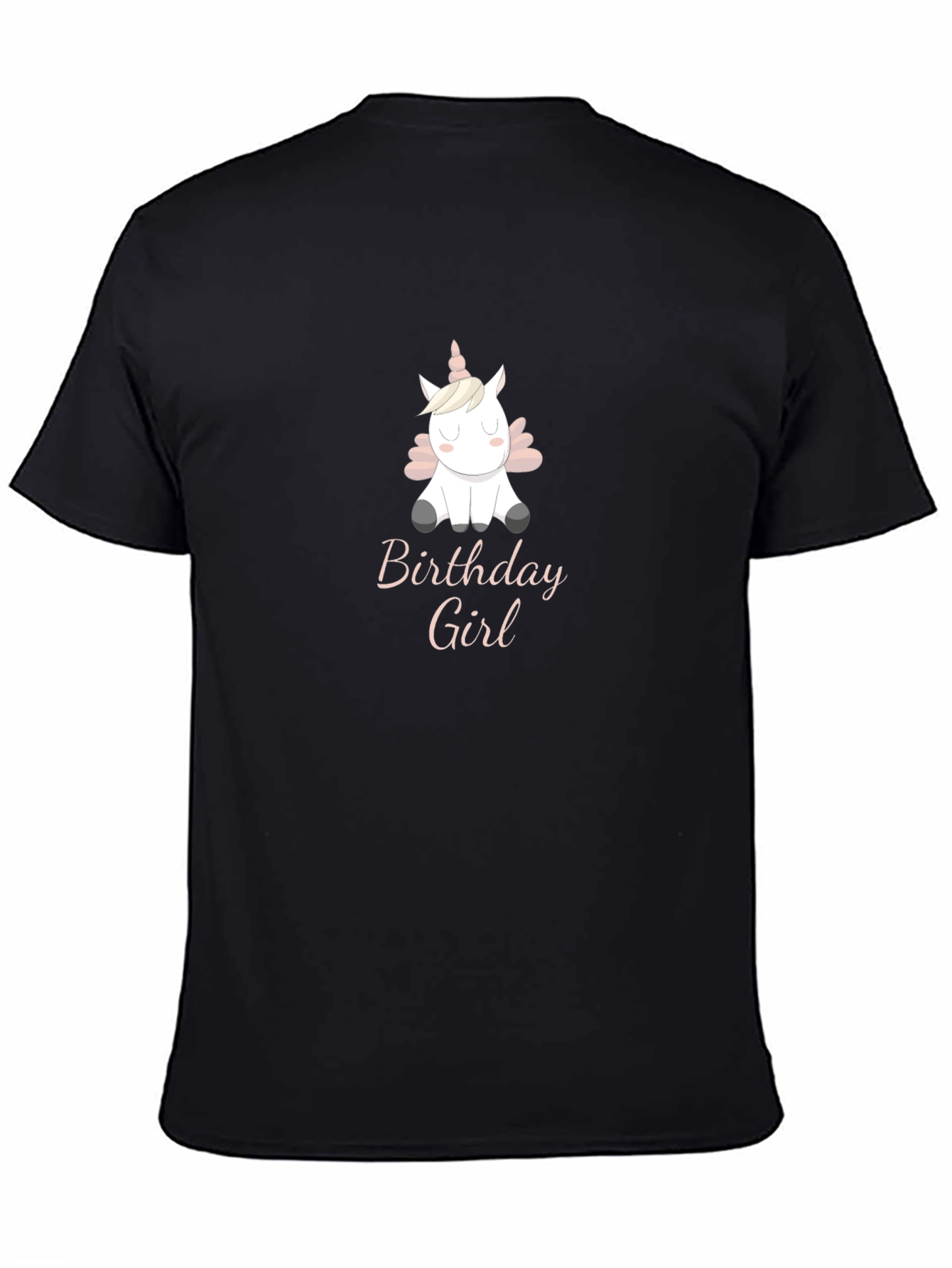 Birthday Girl Unicorn T-Shirt - Cute Graphic Tee