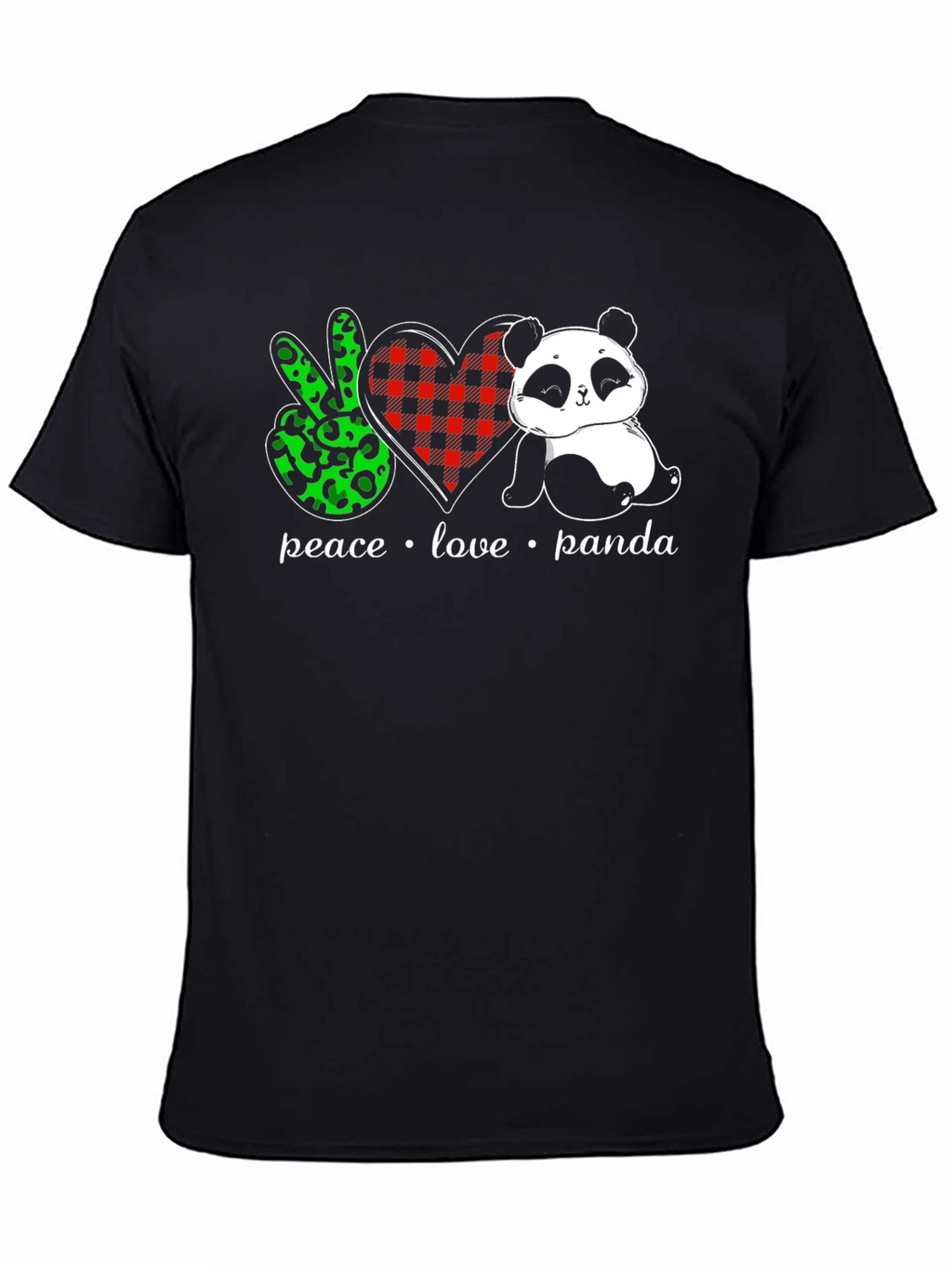 Peace Love Panda T-Shirt