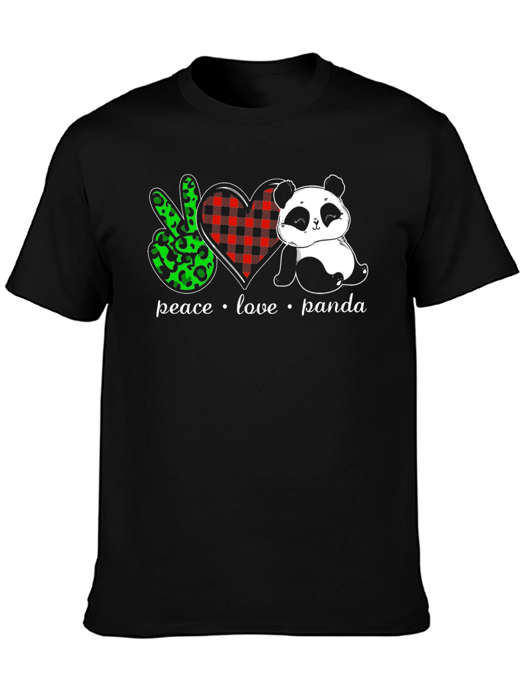 Peace Love Panda T-Shirt
