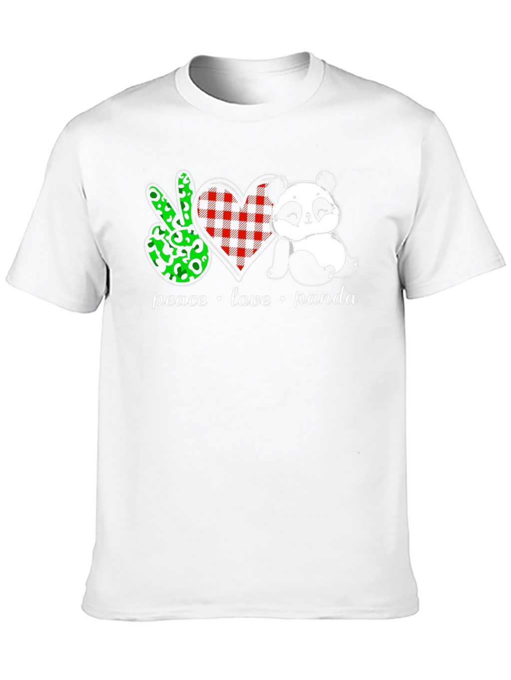 Peace Love Panda T-Shirt