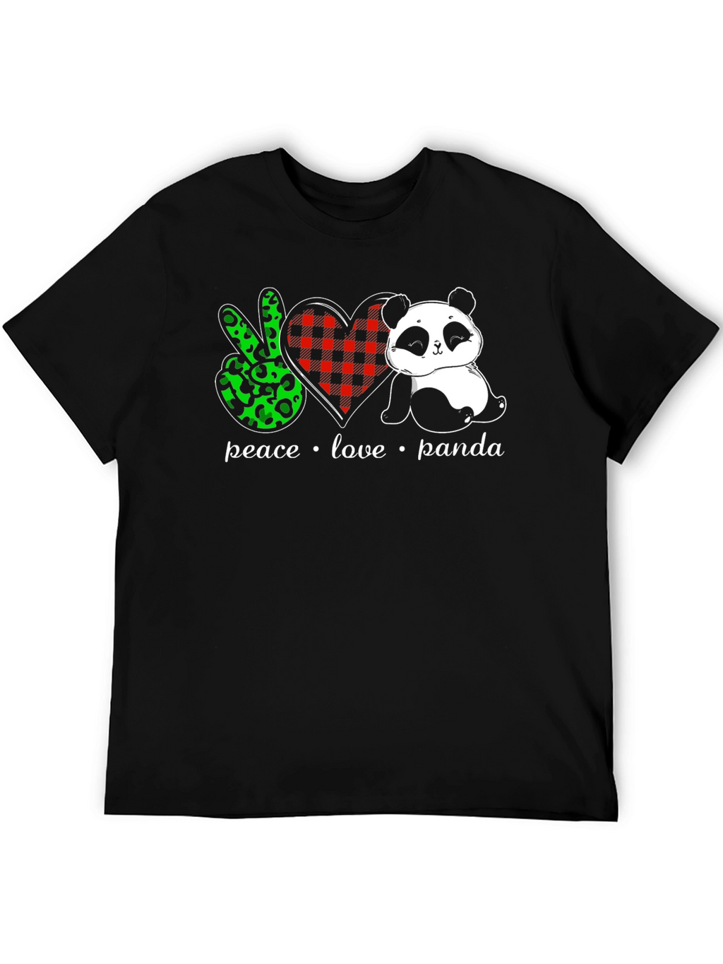 Peace Love Panda T-Shirt