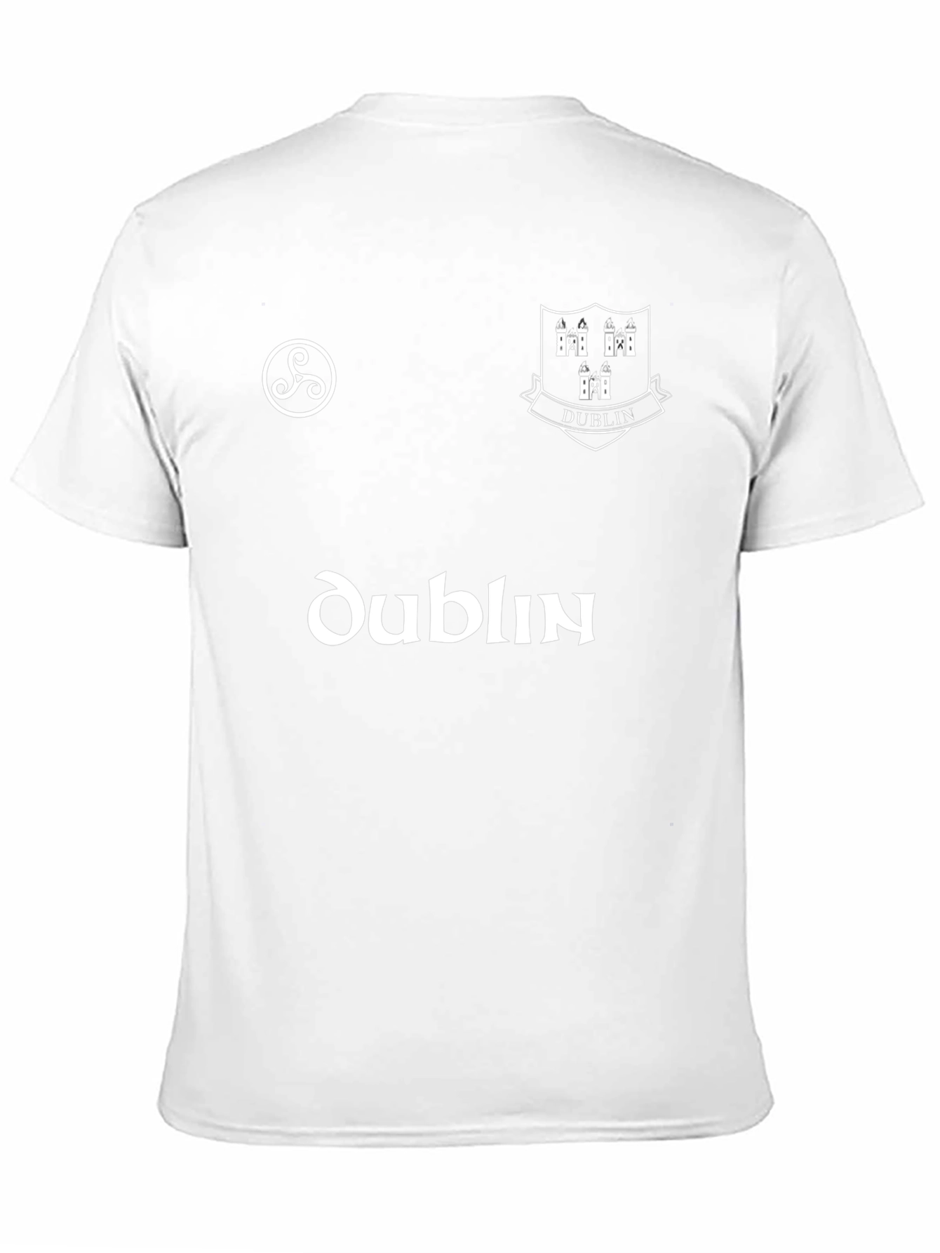 Dublin Ireland Black T-Shirt