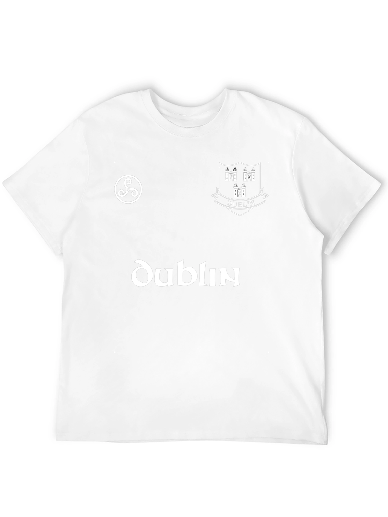 Dublin Ireland Black T-Shirt