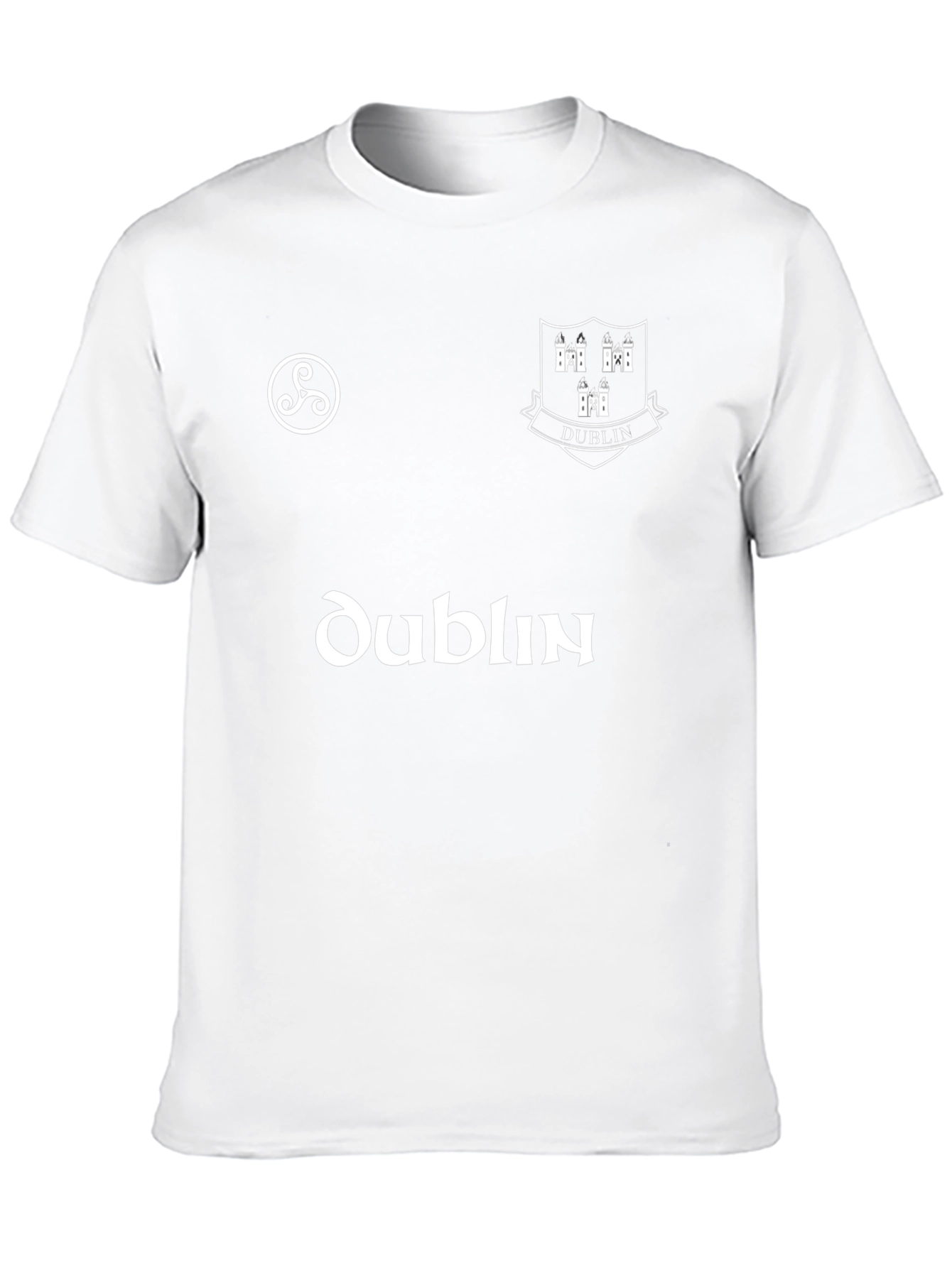 Dublin Ireland Black T-Shirt
