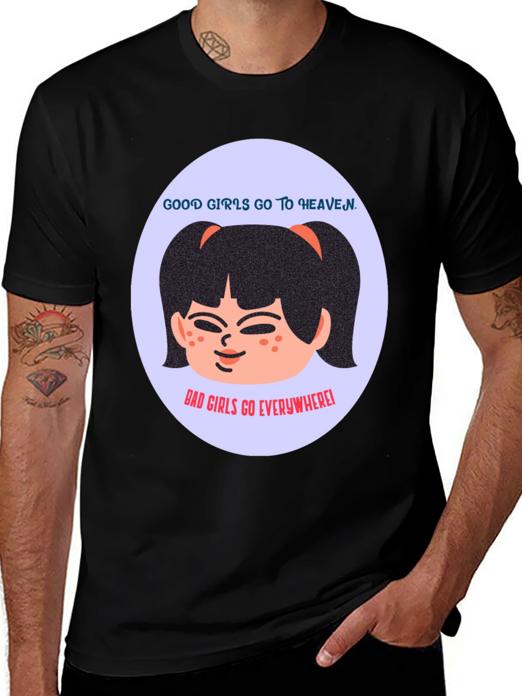 Good Girls vs Bad Girls Graphic Tee - Unisex