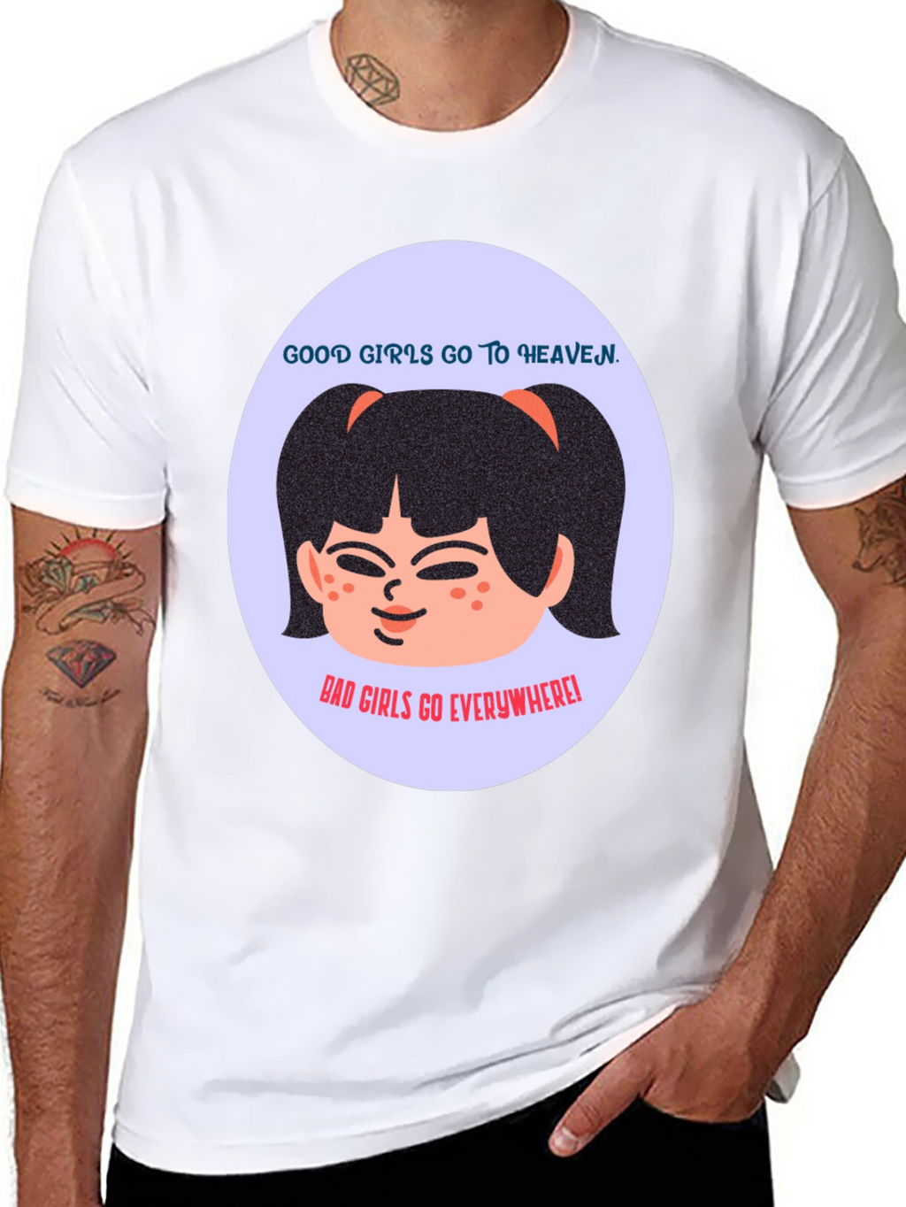 Good Girls vs Bad Girls Graphic Tee - Unisex