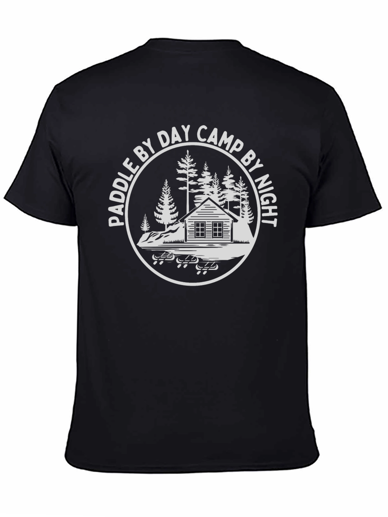 Paddle By Day Camp By Night Graphic Tee
