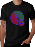 Dollar Down Trend Graphic T-Shirt