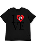 Bulldog Love T-Shirt - Black