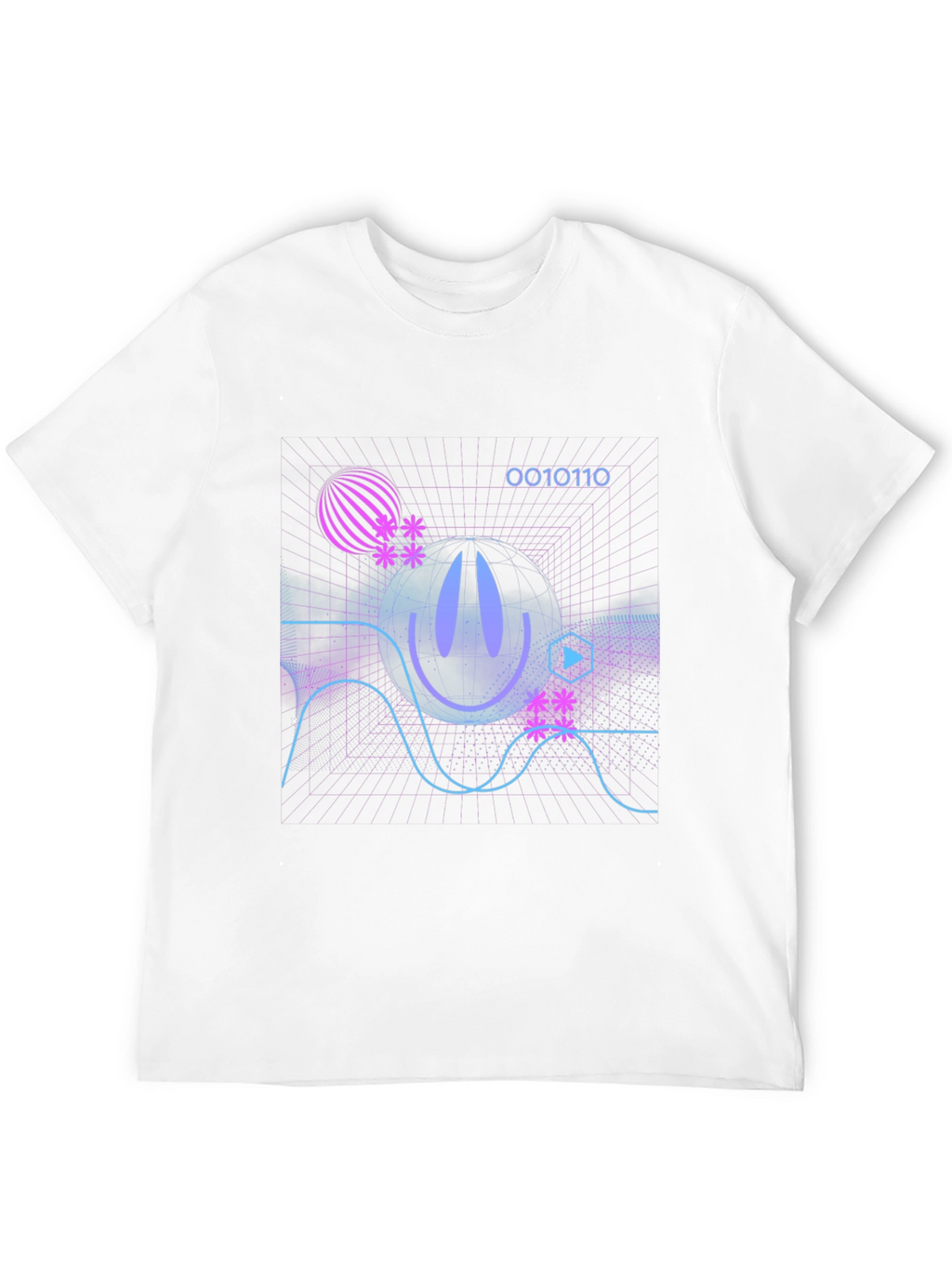 Cyberpunk Grid T-Shirt