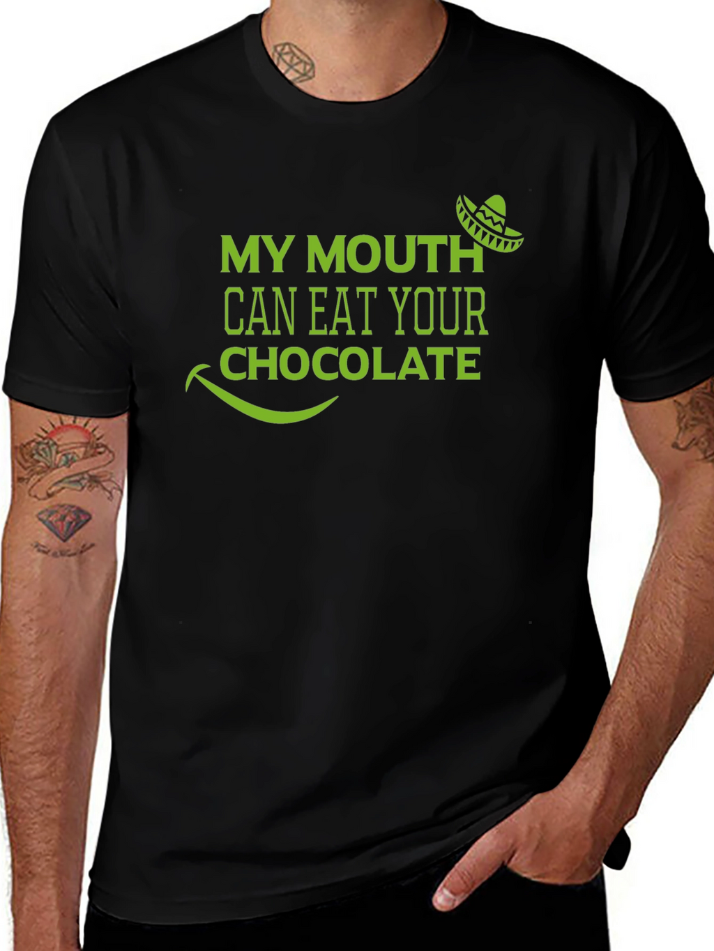 My Mouth Can Eat Your Chocolate T-Shirt