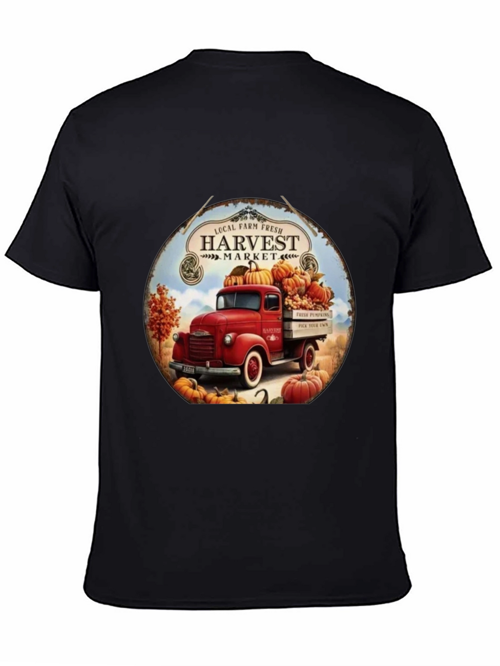 Harvest Market Truck Graphic Tee