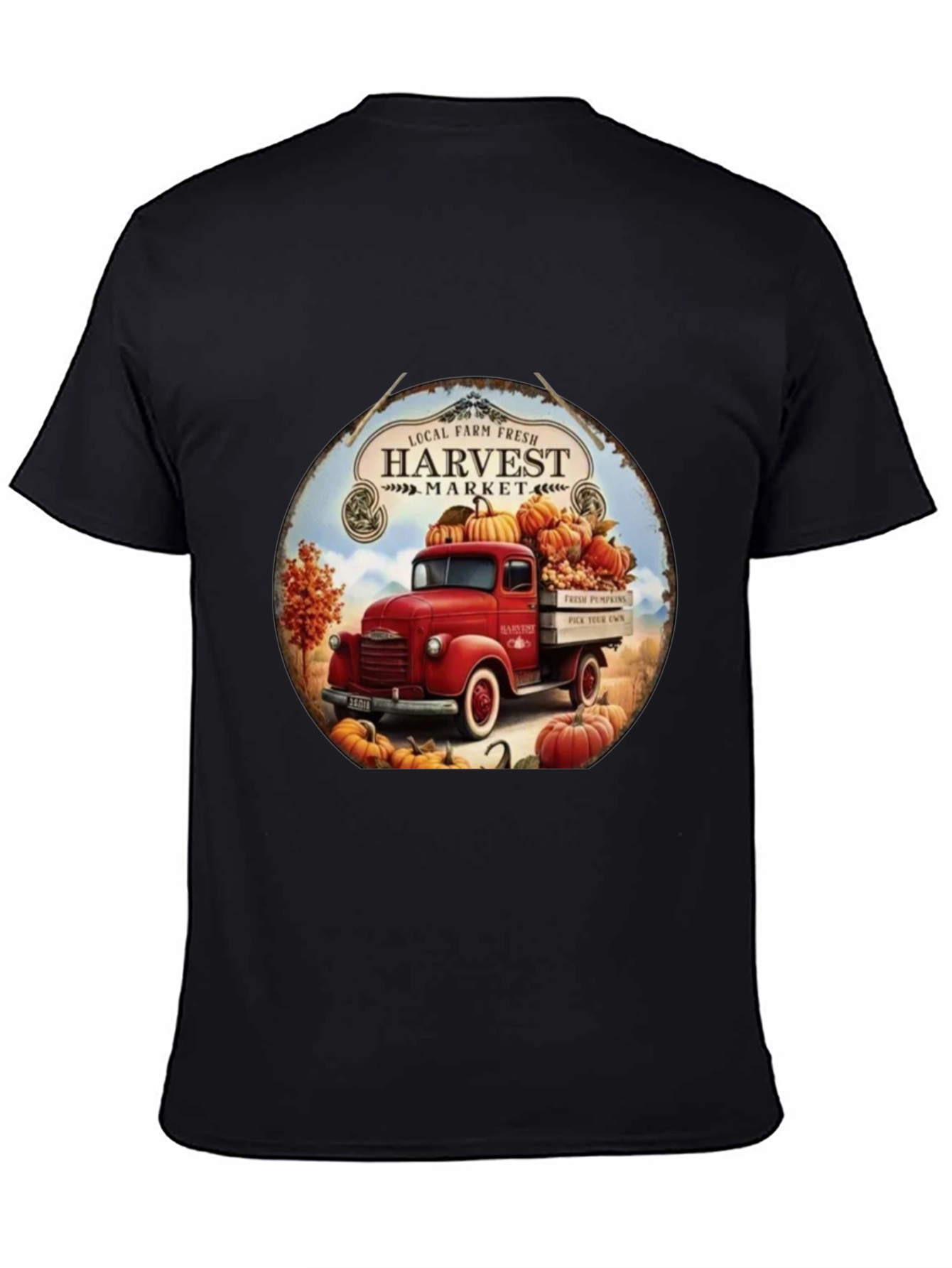 Harvest Market Truck Graphic Tee