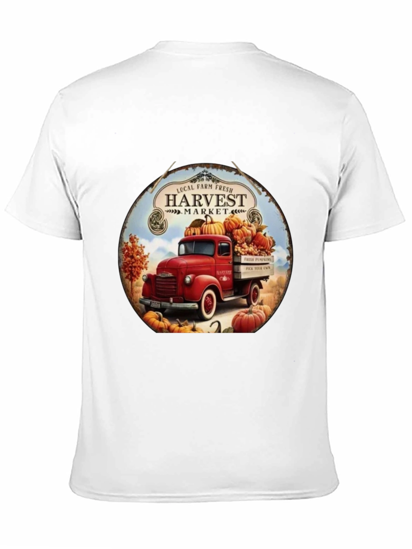 Harvest Market Truck Graphic Tee