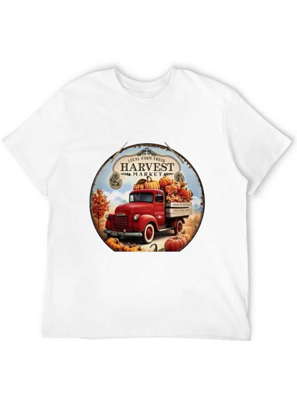 Harvest Market Truck Graphic Tee