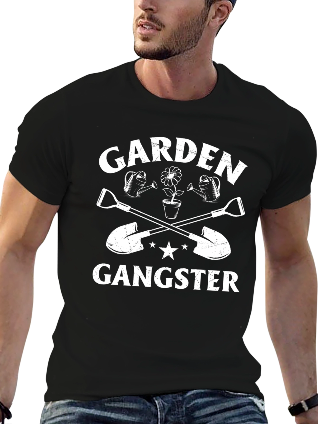 Garden Gangster T-Shirt - Funny Gardener Tee