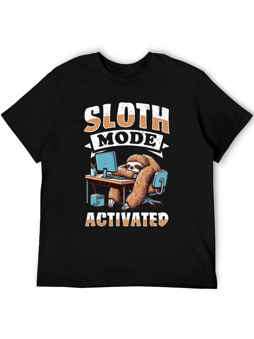 Sloth Mode Activated Graphic T-Shirt
